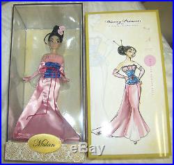 Mulan Disney Designer Princess Collection Doll Limited Edition 6000