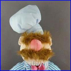 Muppets Swedish Chef Plush Doll Disney Store Original Authentic 18 inch