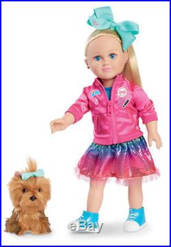 My Life Jojo Siwa Doll 18 Exclusive Plush Puppy Bow Wow Dog Dance Moms Jo Jo
