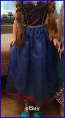 My Size Disney Frozen Elsa And Anna Dolls
