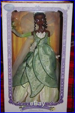 NEWDisney Limited Edition 1 of 5000 The Princess and the Frog Tiana Doll 17