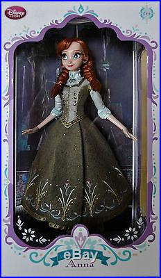 NEW 2015 Frozen Disney Limited Edition 17 Anna Collectors Doll FREE SHIPPING