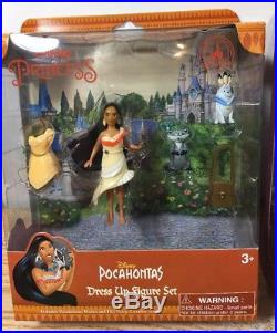 NEW 8 Different Disney Princess Magic Clip Magiclip Dress Polly Pocket Doll Sets