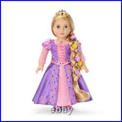 NEW American Girl Disney PRINCESS RAPUNZEL DOLL + Swarovski Limited Edition Box
