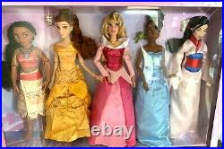 NEW COLLECTORS EDITION Disney Store Princess Gift Set x11 Dolls