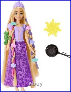 NEW DISNEY PRINCESS Rapunzel Doll with Color-Change Hair Extensions (Multicolor)