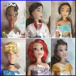 NEW DISNEY Store Princess Gift Set Collection 11 Dolls + Snow White accesories