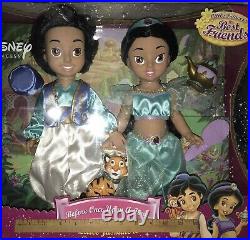 NEW Disney Little Princess Best Friends Jasmine and Prince Aladdin 15 dolls
