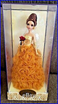 NEW Disney Princess Designer Limited Edition Belle Doll LE Beauty & Beast