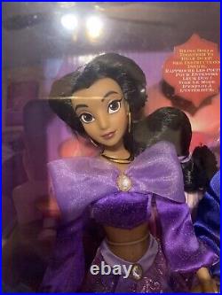 NEW Disney Store Aladdin and Jasmine Singing Duet Doll Set