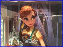 NEW Disney Store Anna Frozen Fever Doll 17 Limited LE Heirloom Princess Elsa