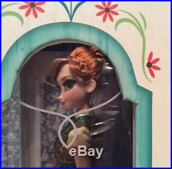 NEW Disney Store Anna Frozen Fever Doll 17 Limited LE Heirloom Princess Elsa
