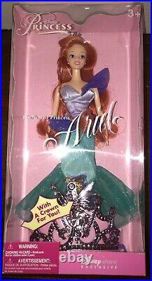 Details about   Disney Store Princess Ariel Tee Rhinestuds Pink Bow Deluxe Storytelling 7 8 NWT 