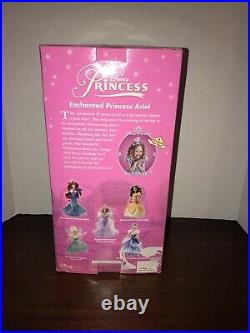 NEW Disney Store EXCLUSIVE Enchanted Princess ARIEL Little Mermaid Doll W CROWN