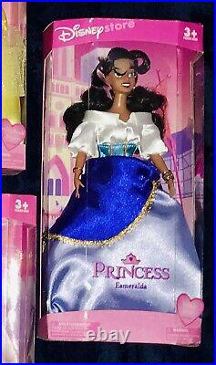 Details about   Lot #2 DISNEY 9 Dolls PRINCESS Jasmine Cinderella Esmeralda BELLE ALADDIN + 