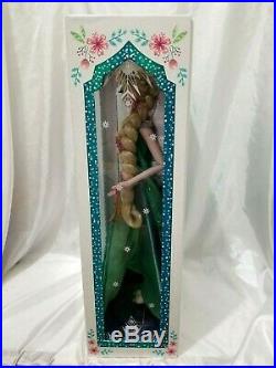 NEW Disney Store Elsa Frozen Fever Doll 17 Limited LE Heirloom Princess