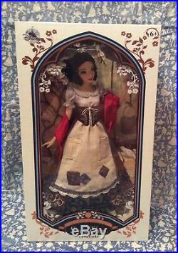 NEW Disney Store Snow White Limited LE 17 Doll 80th Rags Princess NIB HTF RARE