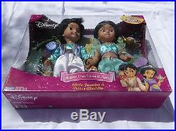 NEW Little Jasmine & Prince Aladdin Before Once Upon a Time Doll Figures Disney