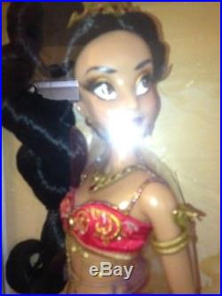 NIB D23 Disney Expo Limited Edition Red Slave Princess Jasmine 17 Doll LE 500