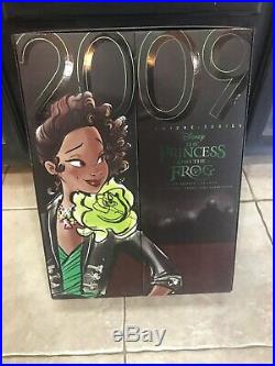 NIB Disney Designer Collection Tiana Premiere Series Doll LE 4000 Princess Frog