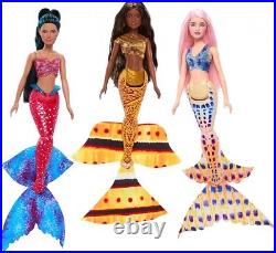 NIB Disney Live Action Little Mermaid Ultimate Ariel Sister's 7 Pack 30 DAY SHIP
