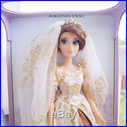 NIB Disney Store Limited Edition 17 Tangled Ever After Rapunzel Wedding Doll
