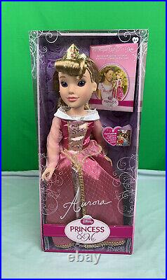 NIB Jakks Disney Princess & Me Aurora Doll First Edition 18 Pink Gown