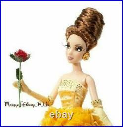 New Designer Disney Store Beauty and The Beast Princess Belle Doll LE 5916/8000