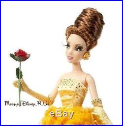 New Designer Disney Store Beauty and The Beast Princess Belle Doll LE 5916/8000