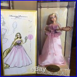 New Disney Princess Designer Collection Rapunzel Collector Doll Limited Edition