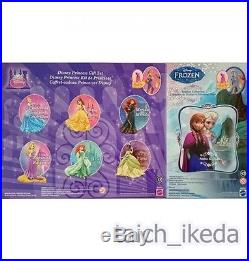 New Disney Princess Magic clip Dolls Mattel 8 PK From Japan