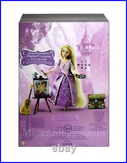 New Disney Rapunzel Singing 11 Doll Deluxe Set Guitar Tangled Princess Retired