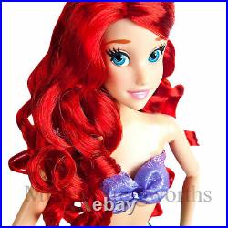 New Disney Store Deluxe Light Up Singing Princess Doll Ariel 16 Factory Sealed