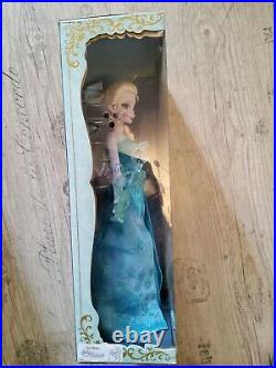 New Disney Store Deluxe Light Up Singing Princess Doll Elsa 16
