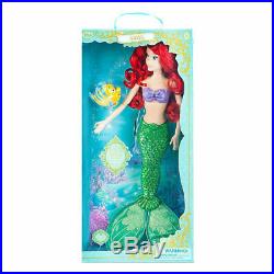 New Disney Store Deluxe Light Up Singing Princess Dolls Ariel Rapunzel Elsa 16