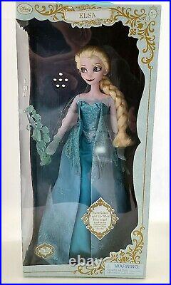 New Disney Store Deluxe Light Up Singing Princess Dolls Elsa 16 Factory Sealed