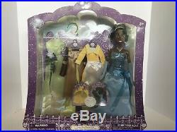 New Princess Tiana Wardrobe Doll Disney Store NIB