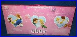 New VHTF 6 Dolls Mattel Barbie Disney Princess Fairytale Weddings Giftset X5365