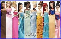 Nib Disney Fairytale Designer Collection Original 10 Dolls New