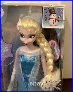 Nib Disney Store Frozen Anna Singing Light Up 16 Doll-sings For The First Time