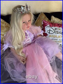 OOAK Lifelike Doll Reborn Angelica Disney Princess Rapunzel Tangled Inspired