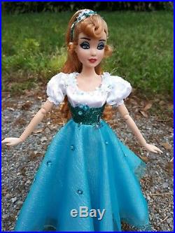 OOAK Thumbelina Doll & Costume 12 Disney Princess Repainted Rerooted Custom