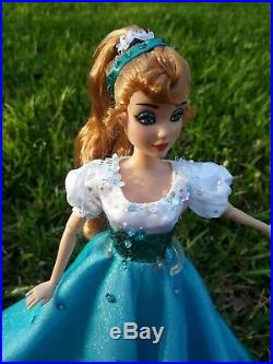 OOAK Thumbelina Doll & Costume 12 Disney Princess Repainted Rerooted Custom