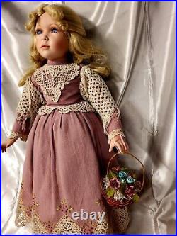 Ooak Artist doll Porcelain 25 1980s Disney sleeping beauty princess Aurora