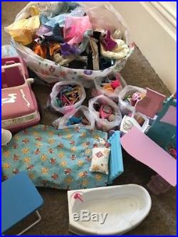 Over 100 Barbie Clothes And Shoes Bundle Job Lot Disney Princess Dolls Bargain