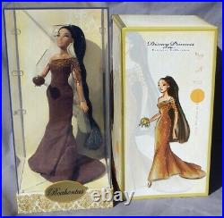 POCAHONTAS poupée DESIGNER Princess Collection DISNEY STORE edition limitée NRFB
