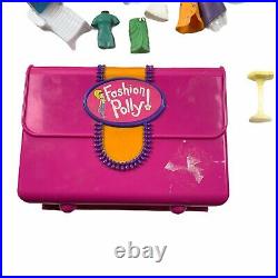 Polly Pocket Disney Princess Doll 200+ Pieces Figures Play Lot Carriage Used