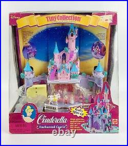Polly Pocket Disney Tiny Collection Cinderella Enchanted Castle Princess New