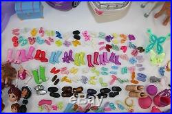 Polly Pocket Huge Lot Disney Princess Dolls Clothes Shoes Houses Accessories