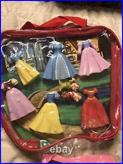 Polly Pocket Princess And Dresses Lot With Dolls And Original Packaging Used